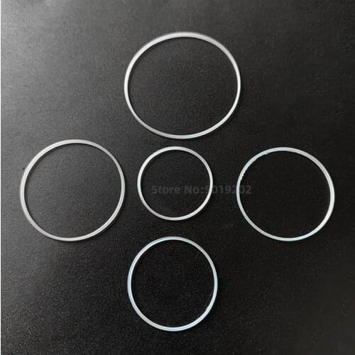 Plastic white gasket for crystal glass Internal diameter 36-40mm Thick 0.3mm high 0.85mm Watch parts Watch Accessories，1pcs