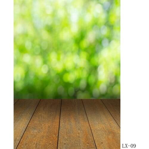 Light Spot Bokeh Glitter Wooden Floor Portrait Photography Backdrops Props Photo Studio Backgrounds 21222 LX-7701
