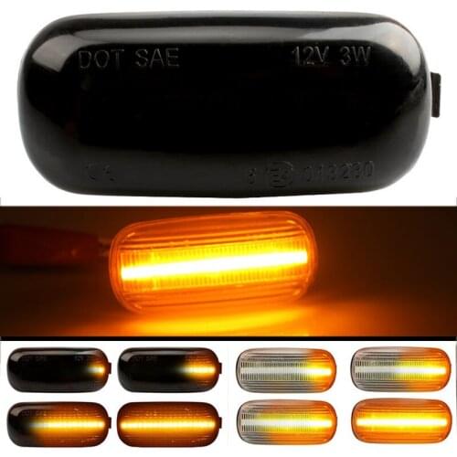 LED Car Lights Turn Signal Side Marker Light Blinker Lamp, For Audi A3 S3 8P 2000-2003 A8 D2 1999-2002 TT 8N 2000-2006