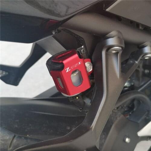 Z750 For KAWASAKI Z750 Z 750 2007 2008 2009 2010 2011 2012 Motorcycle Rear Brake Fluid Reservoir Guarard Cover Oil Cap Protector