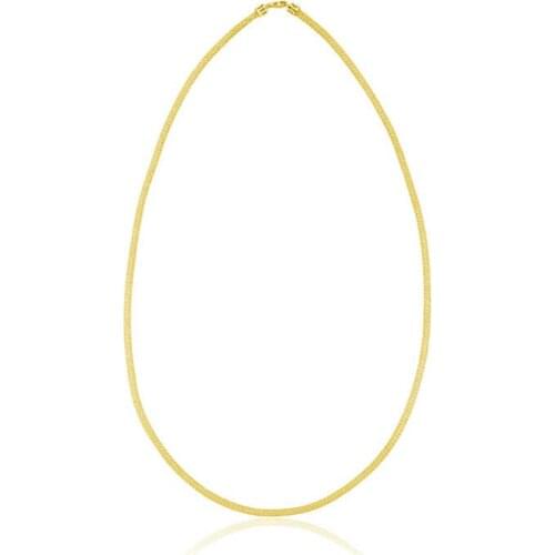 Silver Gemstone Fishnet Lady Necklace