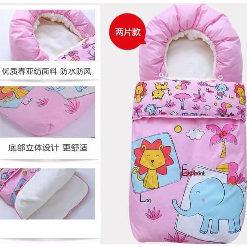 YOYA PLUS YOYO Winter Warm Sleepsacks Robe Infant wheelchair envelopes newborns Thicken Baby Sleeping Bag Baby Stroller