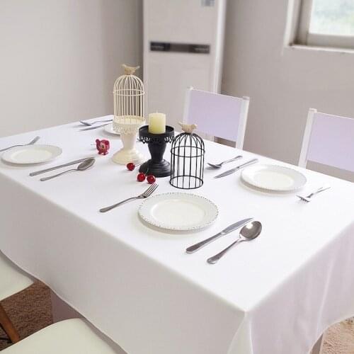 16 Colors Thickened Tablecloth Oversized Rostrum Table Cloth Party Hotel Desk Cover Home Decoration Wedding Banquet Hotel Cloths