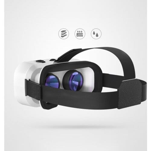 3D Glasses Box Stereo Cardboard Headset Helmet Bluetooth VR Virtual Reality For IOS Android Smartphone