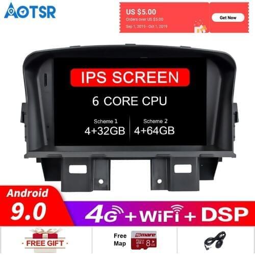 Android 9.0 Car gps multimedia DVD Player Radio For Chevrolet Cruze 2008-2011 GPS Navigation multimedia DVD Video player unit