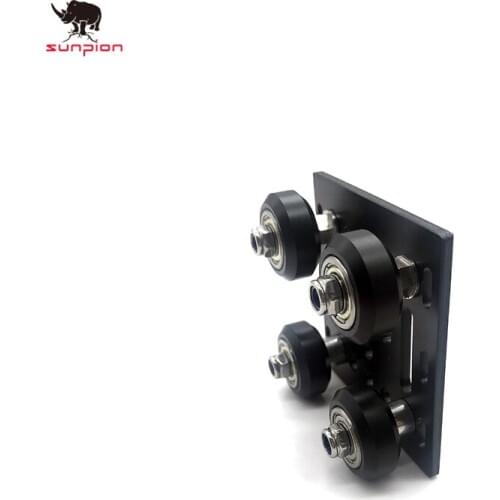 3D Printer part Openbuilds V gantry plat set special slide plate for 2020 aluminum profiles V-slot mini four roulette 1set
