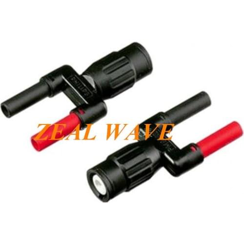 Fluke Current Clamp Meter PM9081 PM9082 Double Banana Plug To BNC Adapter