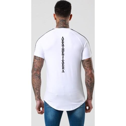 Mens Running T-shirts Gym T Shirt Fitness Male 2019 Sport Shirt Breathable Running T-shirts Short Sleeve Shirts Workout Clothing