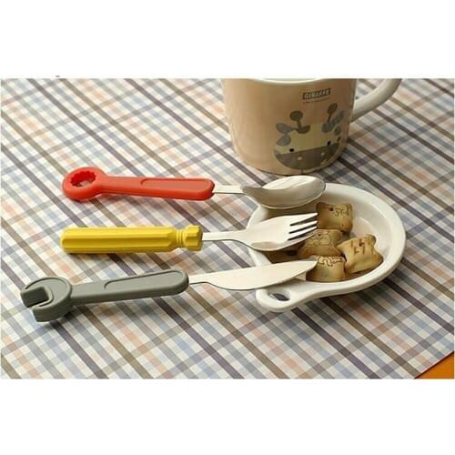 Tool Like Dinnerware Fork Spoon Set Utensil table stainless steel Dipper New