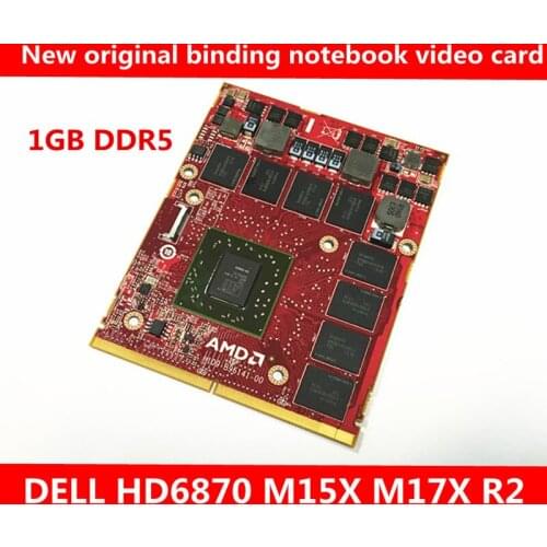 New original binding DELL HD6870 M15X M17X R2 video card DDR5 1GB 216-0769024