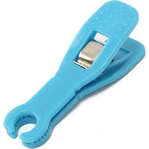 Newest 25pcs Disposable Sterile Round Body Piercing Needle Slot Frocep Tool Clip Forcep Clamp Piercing Clip Accessories