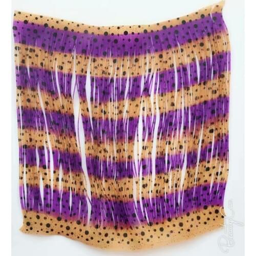 Fishing Lure Silicone Skirt Layers,Silicone Skirt Material for Tackle Craft, DIY Spinner, Rubber Jigs, Buzzbait--220