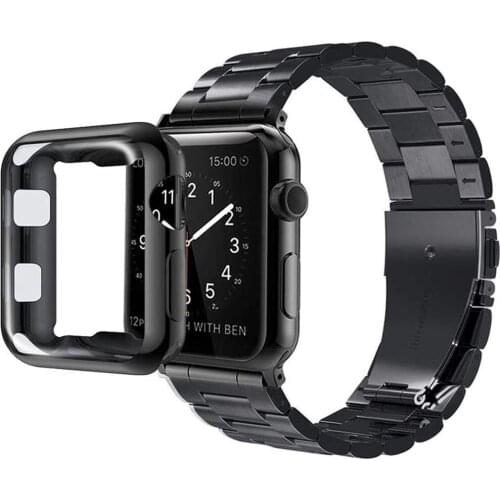 Silicone Cover Case Protector Bracelet Strap Band For iWatch Apple i Watch Series 6 5 4 3 2 1 SE 40mm 42mm 38mm 44MM Accessories