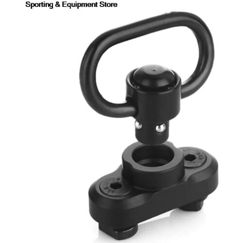 1x M-lok Sling Swivel Stud Mount Adapter For M Lok Rail Quick Release Hunting Equipment