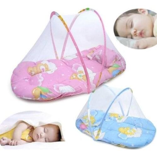 Baby Infant Portable Folding Travel Bed Crib Canopy Mosquito Insect Net Tent