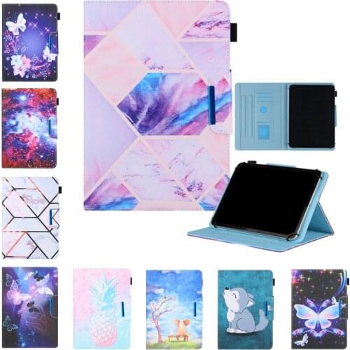 For Huawei Media Pad MediaPad T3 T1 T2 T5 10 M1 M2 M3 M5 M6 10.8 9.6 10.1 Inch AGS-WO9 AGS-L09 Universal Tablet Stand Cover Case