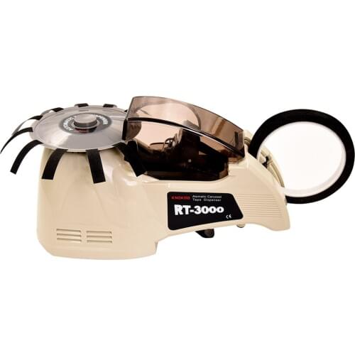 Elecronic Carousel Automatic Tape Dispenser RT-3000 Electric Tape Dispenser Cutter Machine suit for Double-Sided Tape And More