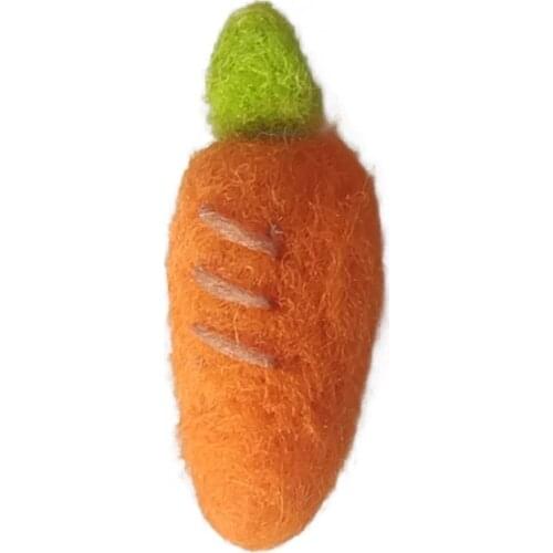 Newborn Photography Felt Carrot Shape Props Tiny Baby Girl Boy Photo Tool Handmade Felt Props