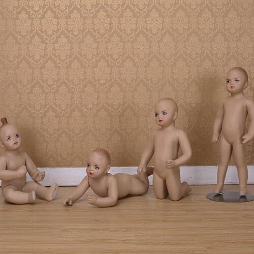 Fashionable Best Quality Full Body Mannequin Child Mannequin Fiberglass Baby Model Factory Direct Sell