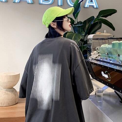 Soft 2020 Hip Hop Rock Women Summer T Shirt Jogger Sport Brown Tees Plus Size Casual Fashion Print Tshirt Joker Tshirts Tops