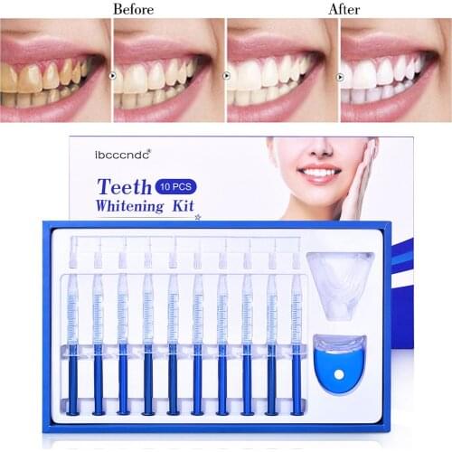Teeth Whitening 44% Peroxide Dental Bleaching System Oral Gel Kit Tooth Whitener Dental Equipment Professional Tooth Whitening