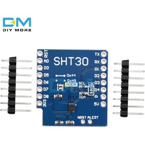 SHT30 Shield For WeMos D1 Mini SHT30 with I2C IIC Digital Temperature And Humidity Sensor Board Module