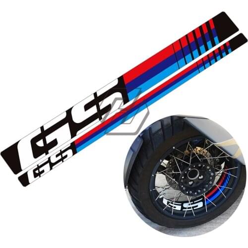 Motorcycle Wheel Reflective Decal Case for BMW R1200GS Adventure 2006-2018 R1250GS Adv 2019 Rim Decoration
