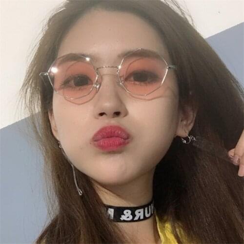 Ladies sunglasses 2021 trending products blue clear violet quay sunglasses women vintage festival glasses oculos de sol feminino