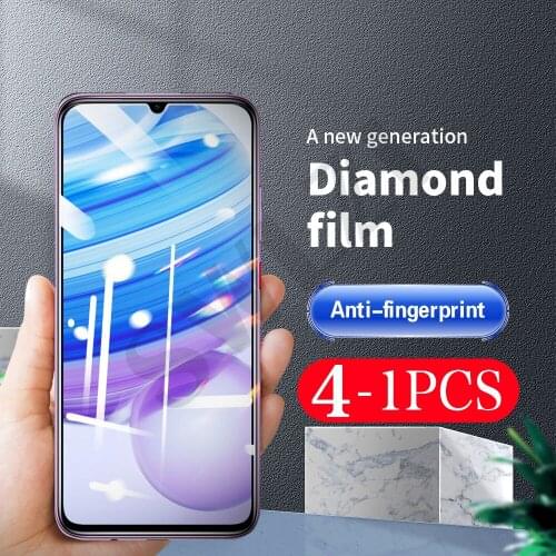 4-1Pcs tempered glass smartphone for Redmi 10X 9 9i 9T 9A 9C phone screen protector note 10 10s 9T 9s pro MAX protective film