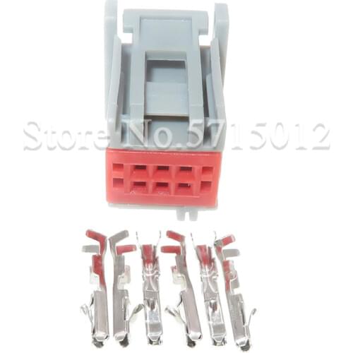 6 Hole Electric Auto Car Plug Female Automotive Cable Socket With Terminals