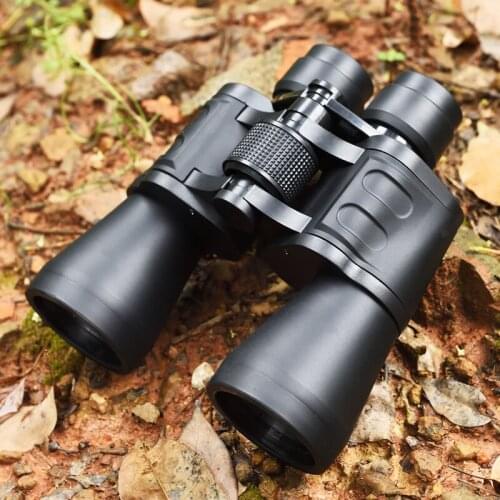 Professional HD Binoculars Powerful 20x50 Telescope Night Vision BAK4 Prism Binocular telescope for Camping Hunting Concert X390