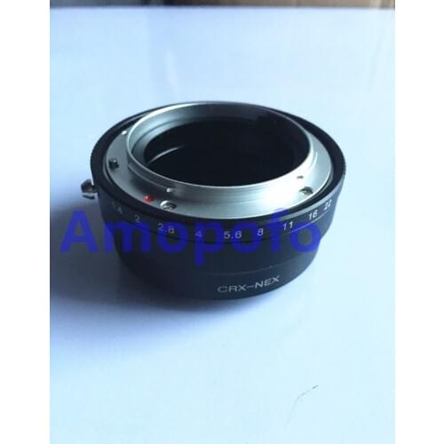 CRX-NEX Adapter for Contarex Lens to SonyE NEX3 5 7 A6300 A6500 VG10 A7 A7RII