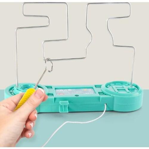 Kids Development Toy Funny Electric Touch Maze Puzzle Game Shock Science Experiment Kit Educational Toys for Children Gifts