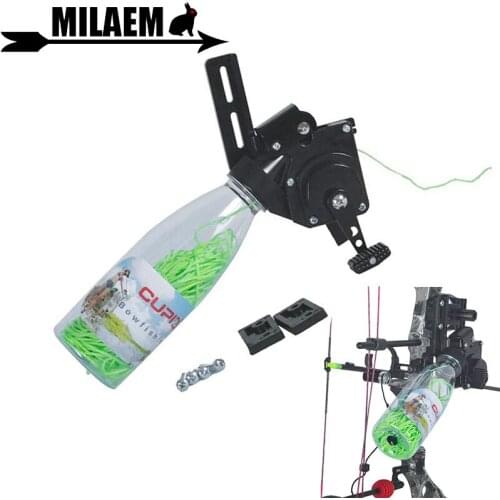 Archery Fishing Rope Pot Bowfishing Reel With 40m Rope Bowfishing Tool Compound Recurve Bow Fishing Tackle Shooting Accessories