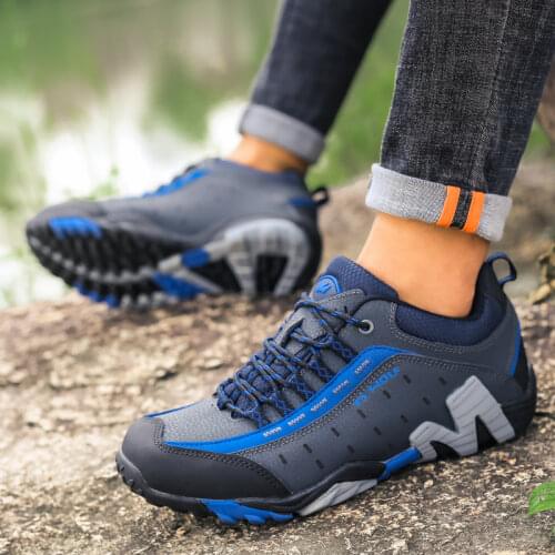 Sneakers Mens Outdoor Hiking Shoes Breathable Anti-skid Rock Climbing Shoes Man High Quality Couple Trekking Trail Baskets