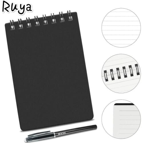 Mini Erasable Notebook Reusable Erase Notepad Portable Diary Office & School supplies planner agenda caderno defter journal book