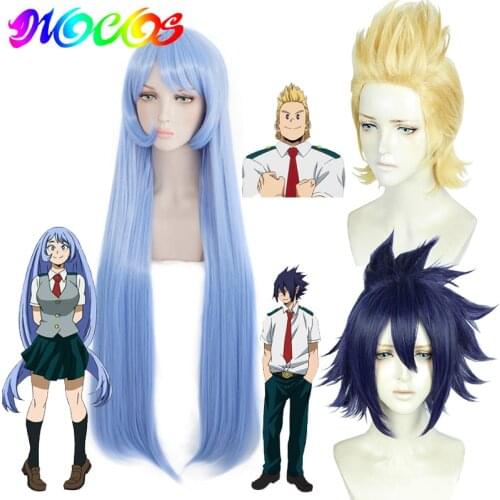 Boku no My Hero Academia Big 3 Three Lemillion Mirio Togata Million Toogata Tamaki Amajiki Nejire Hadou Sasuke Cosplay Wig