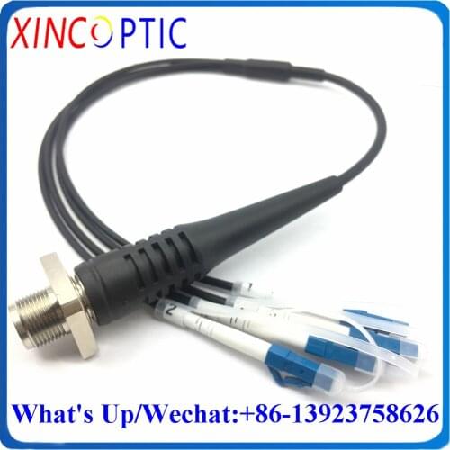 4F ODC Square Type (Female) to LC/UPC Fiber Patch Cord,4C ODC Round(Male) to SC/UPC 0.5M/1M/2M 4.5mm TPU LSZH Fiber Jumper Cable