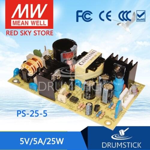 Prosperity MEAN WELL PS-25-5 5V 5A meanwell PS-25 5V 25W Single Output Switching Power Supply