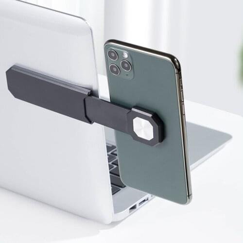 Laptop Stand Laptop Side Mount Connects Tablet Bracket Monitor Clip Pull Out Phone Stand Magnetic Dual Screen Support Holder