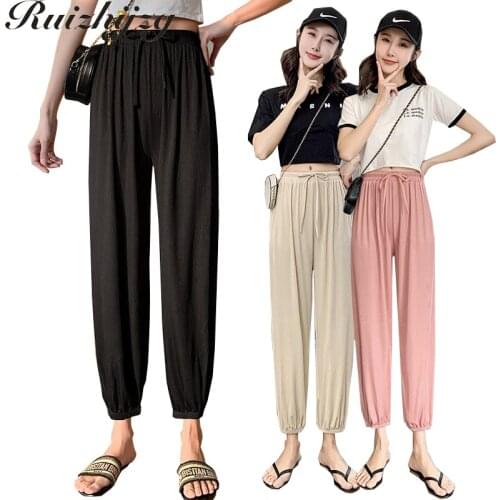 Женские штаны шаровары Ruizhijzg China At AliExpress