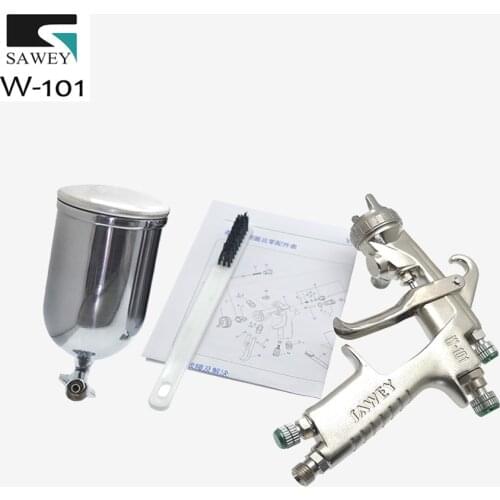 SAWEY W-101 HVLP Gravity Feed Paint Spray Gun Painting Paint Tool With Cup,good as Japan Brand,FREE SHIPPING