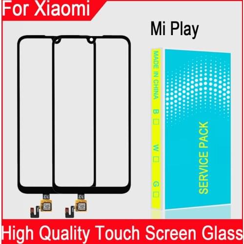 5.84" inch Touch Screen Glass For Xiaomi Mi Play Touch Screen Digitizer Front Glass Panel Sensor Replacement