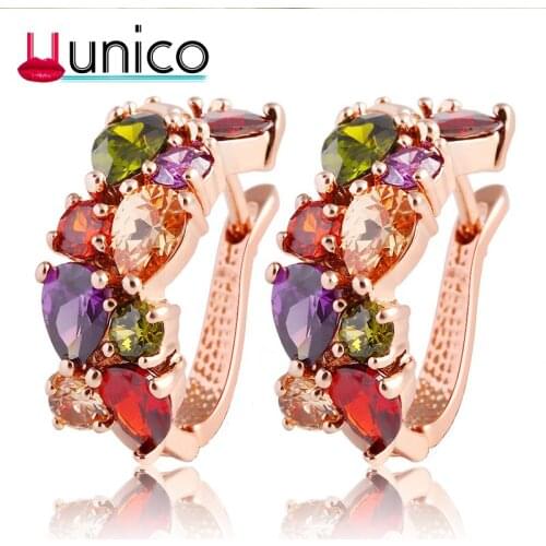 Uunico Women's Gold Earrings