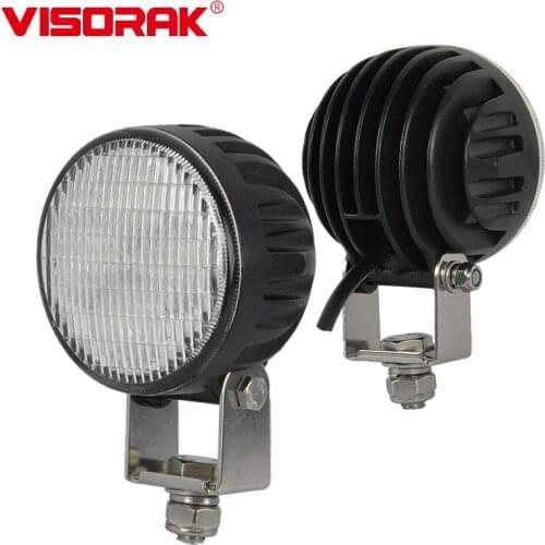 VISORAK 3 Inch Led Work Light Motorcycle Headlight 12V 24V offroad Led Flood lamp 12W 4x4 Led Light Bar For Trucks jeep Auto ATV