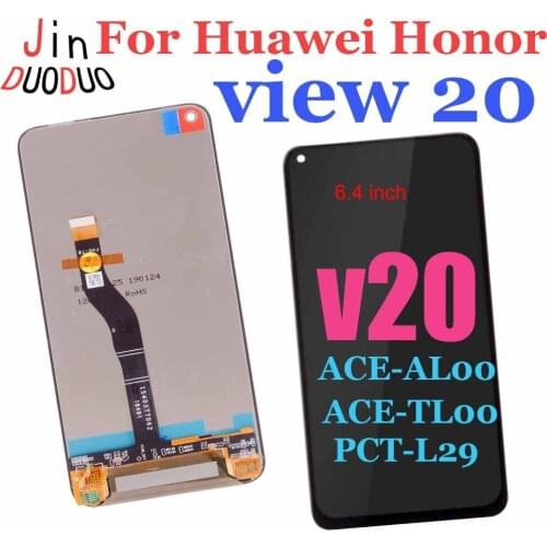 For Huawei Honor View 20 LCD Display Digitizer Assembly For Honor V20 Touch Screen Replacement