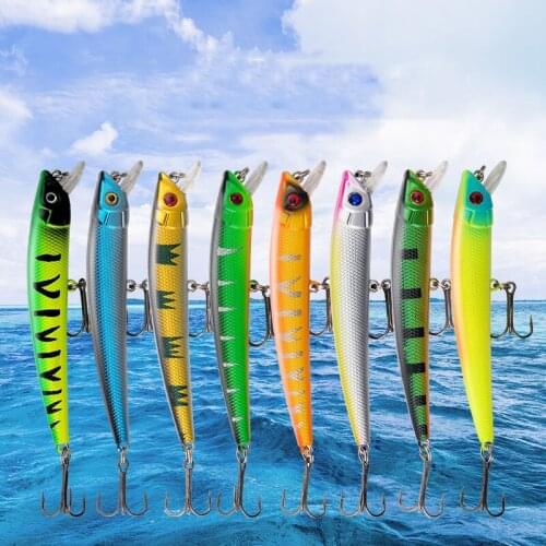 1Pcs Laser Minor ABS Minnow Fishing Lures 98mm 10.5g Swimbait Bass Hard Artificial Bait Wobblers Crankbait Two Treble Hooks
