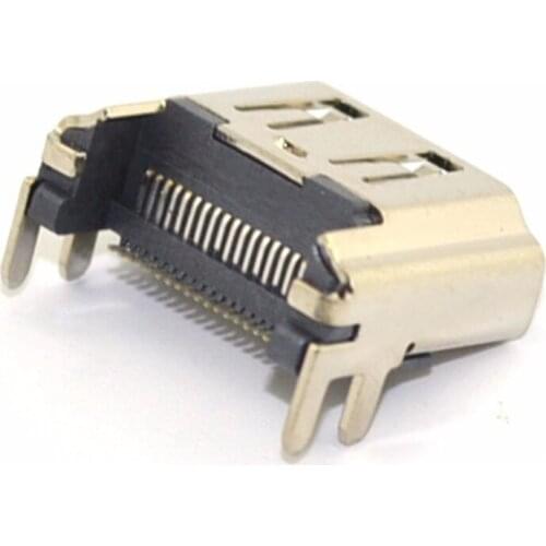 100 PCS a lot HDMI -Compatible Port Socket Interface Connector For PlayStation 4 For PS4