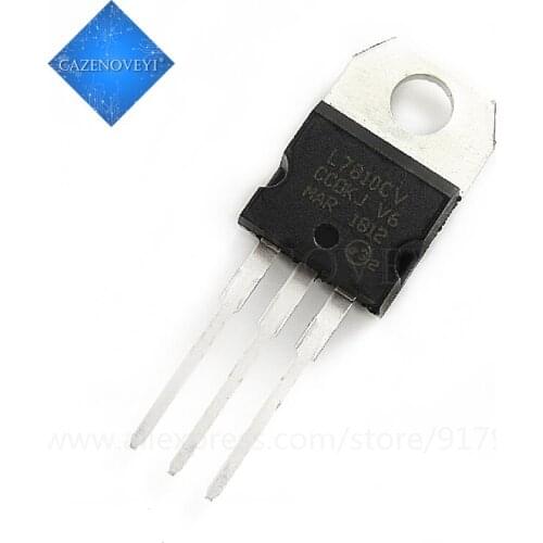 10pcs/lot L7810CV L7810 KA7810 MC7810 Voltage Regulators POSIVE VOLTAGE REGULATORS TO-220 new original In Stock
