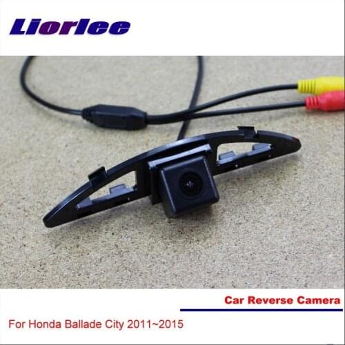 Car Reverse Camera For Honda Ballade City 2011~2015 - Rear View Parking Reversing Camera - Night Vision High Quality